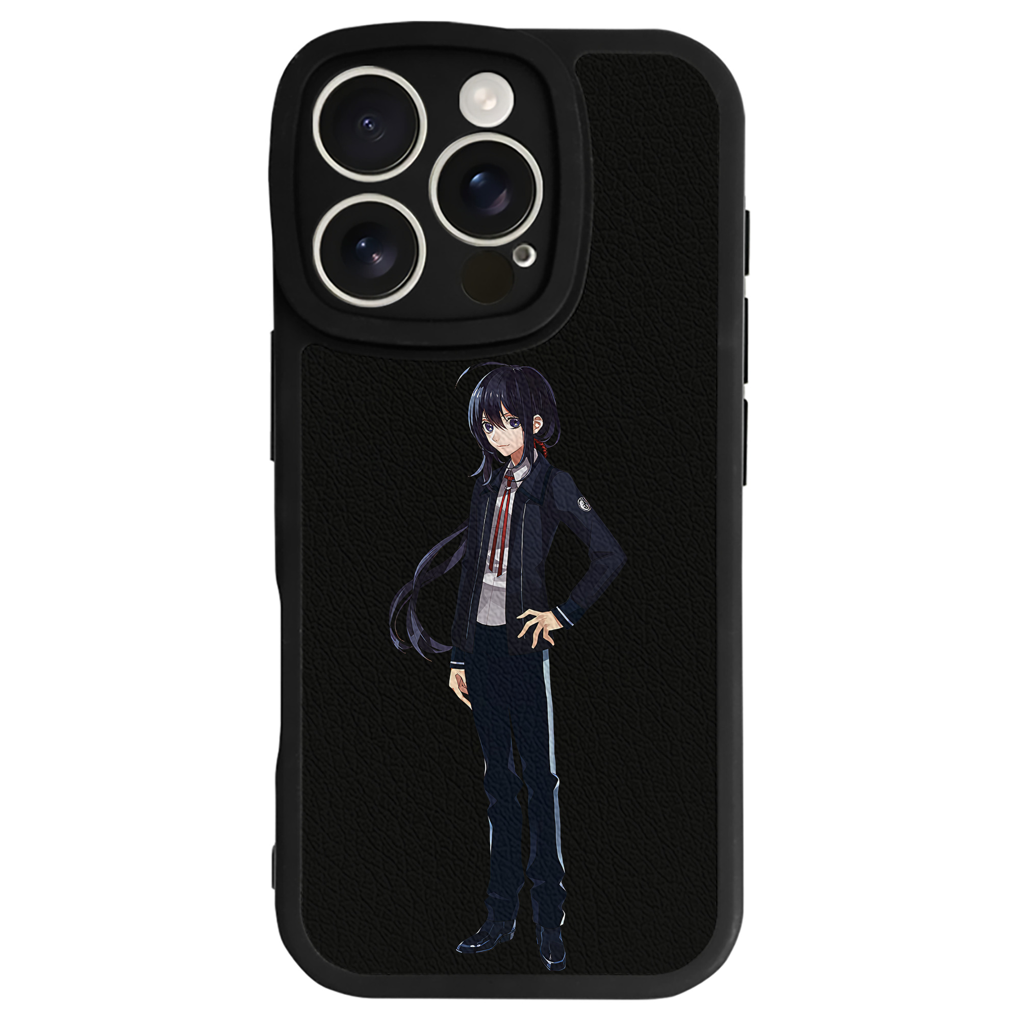 （画像用） 刀剣乱舞 Touken Ranbu 【iPhone 16シリーズ対応】シリコンスマホケース（レザー調） 材質：シリコン